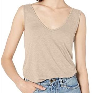 Splendid Beige Knit Reversible Tank Top
